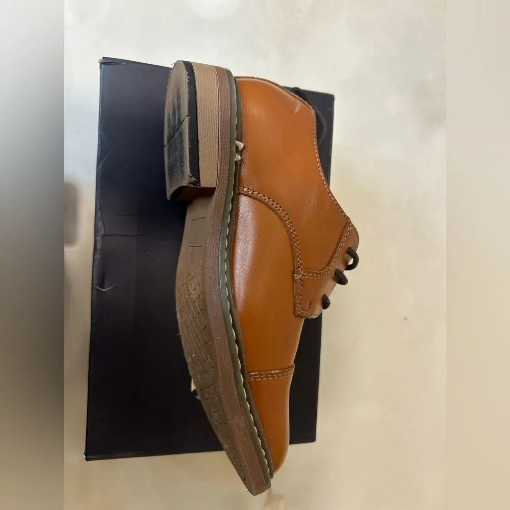 Classic Brown Kids' Dress Shoes